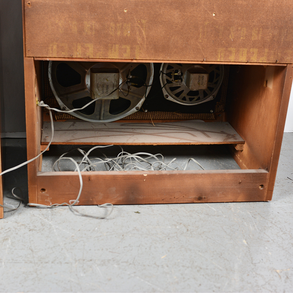 Vintage Magnavox Record Player Console