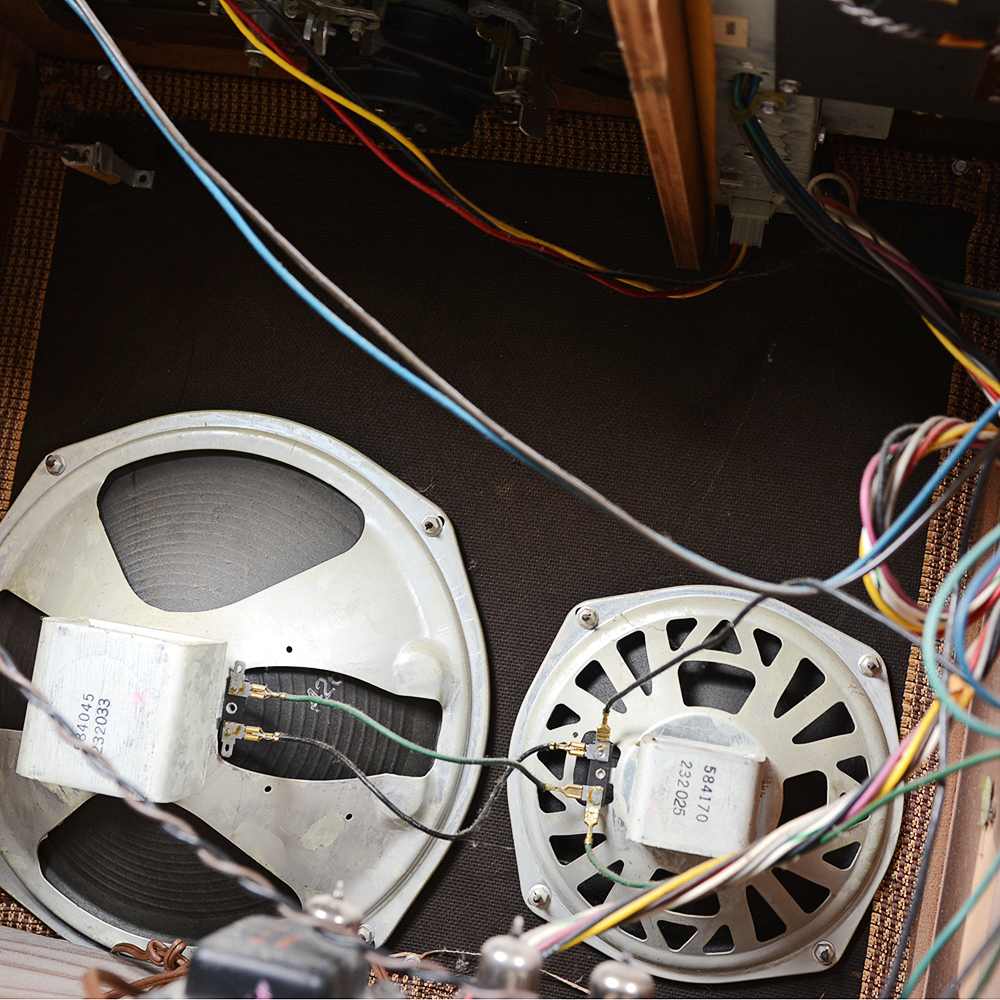 Vintage Magnavox Record Player Console