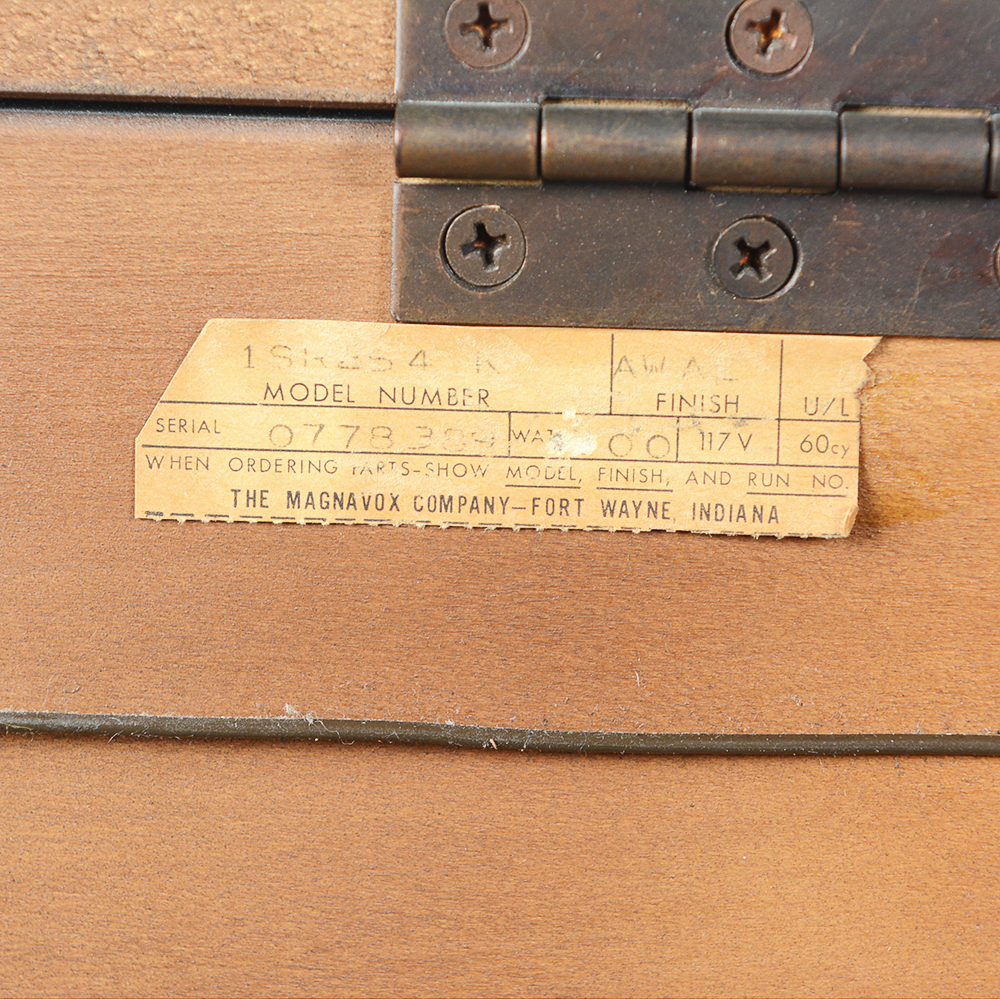 Vintage Magnavox Record Player Console