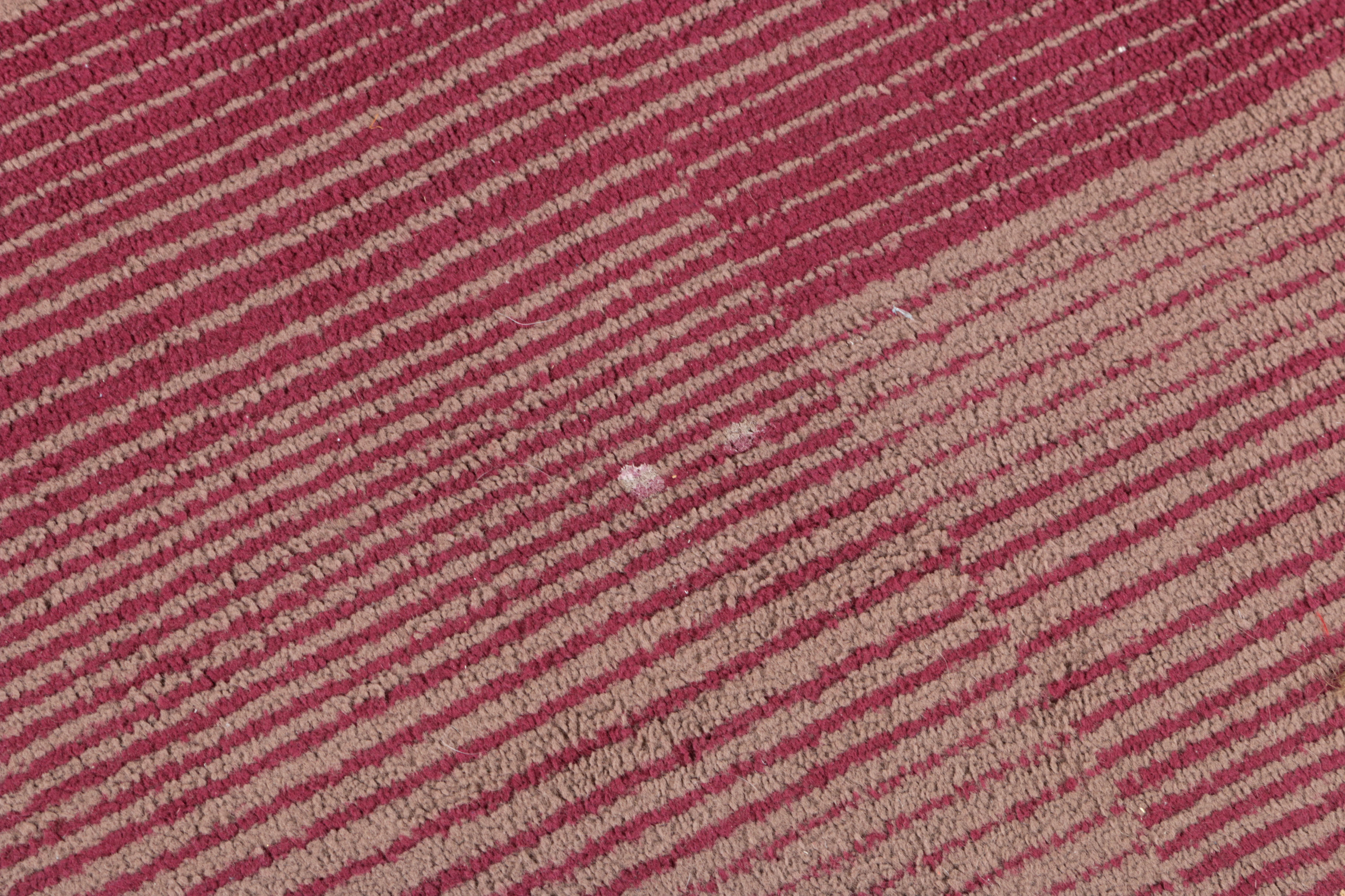 Set of Pink Blind Pattern Rugs