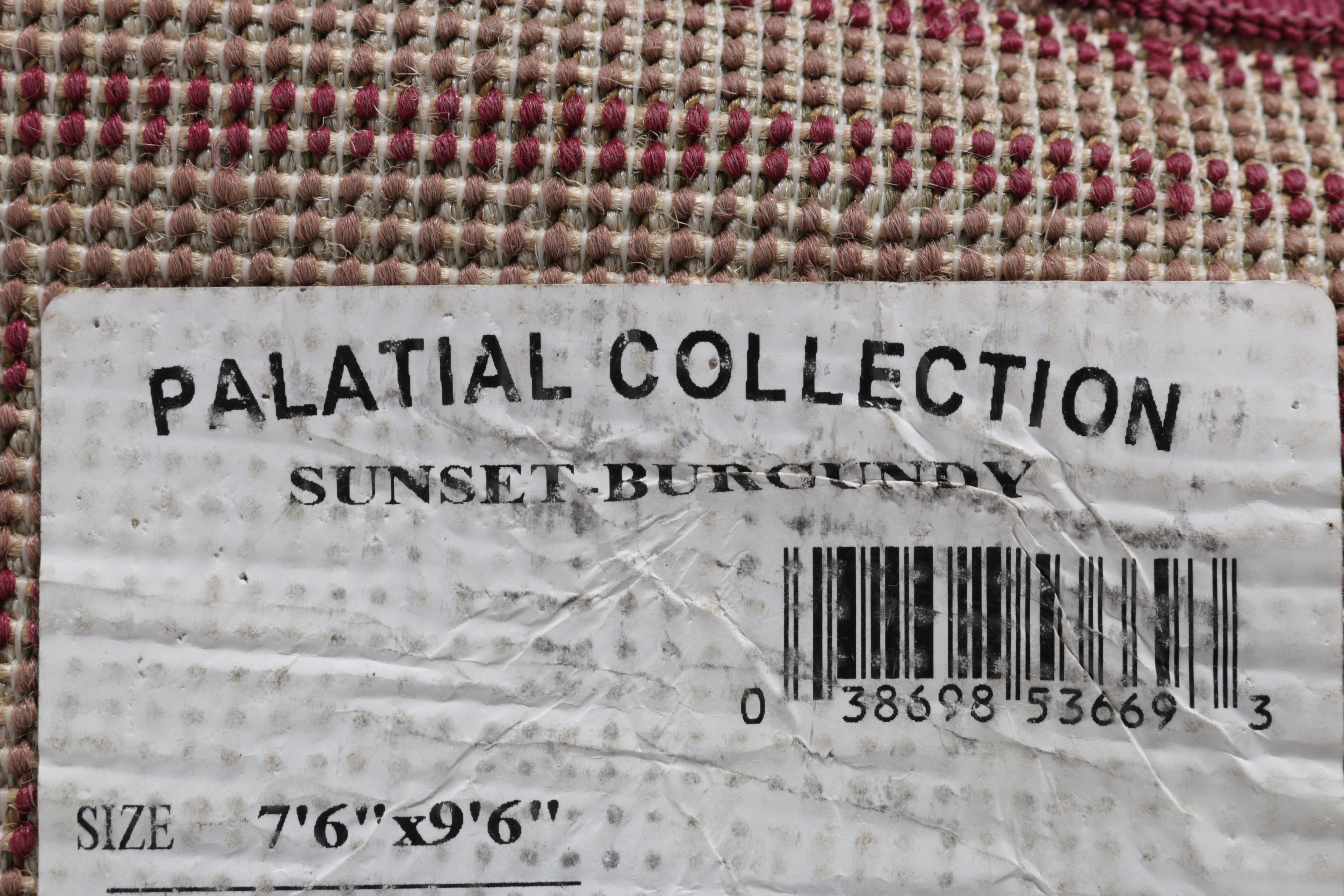 Set of Pink Blind Pattern Rugs