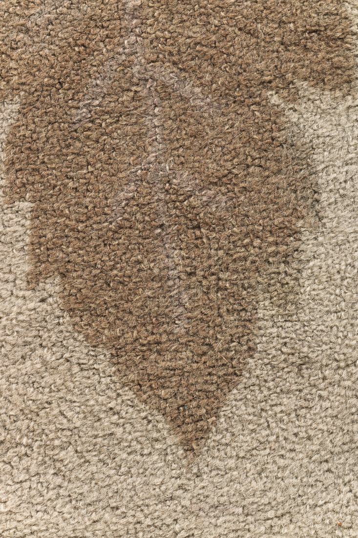 Beige Machine Woven Rug