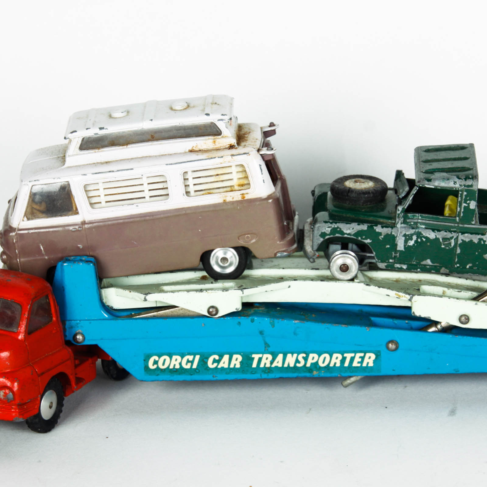 Collection of Vintage Corgi Major Toys Die-Cast Vehicles