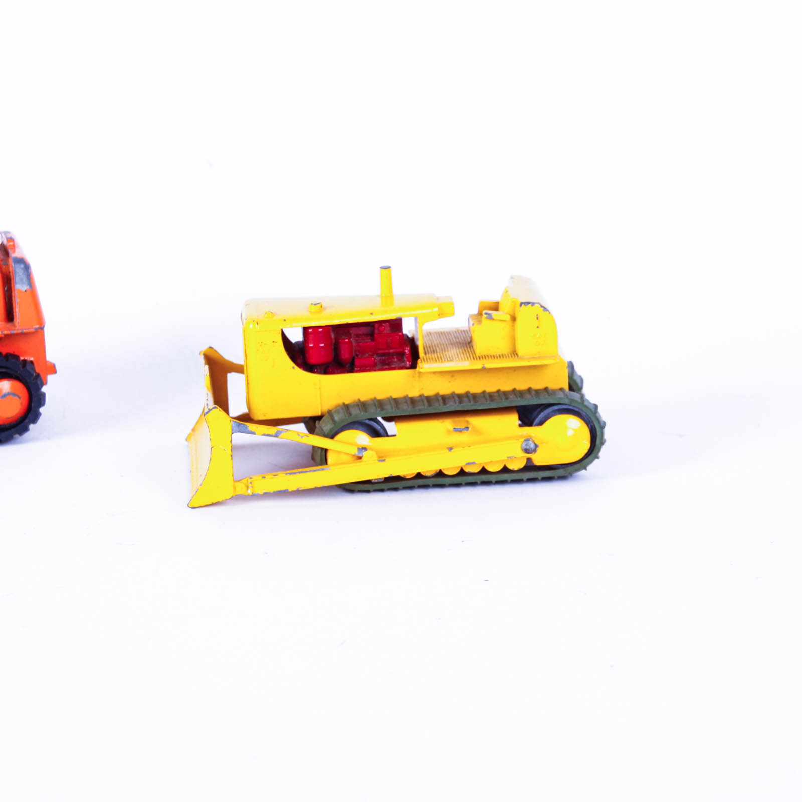 Collection of Vintage Matchbox England King Size Tractors