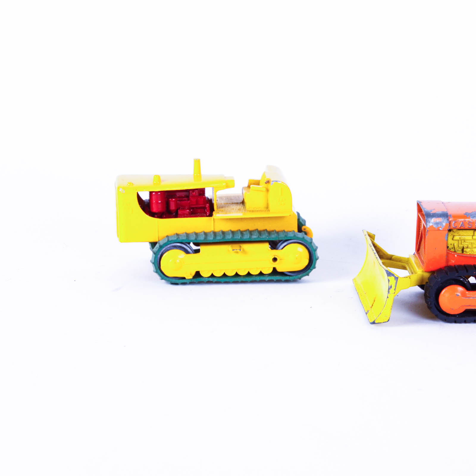 Collection of Vintage Matchbox England King Size Tractors