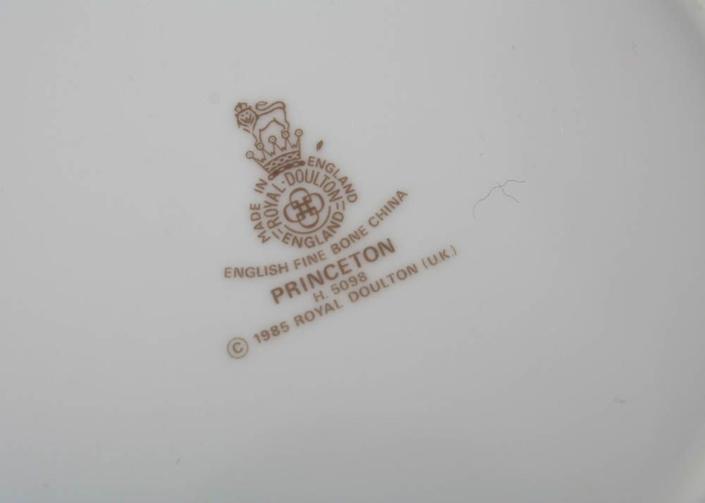Royal Doulton "Princeton" China Plates