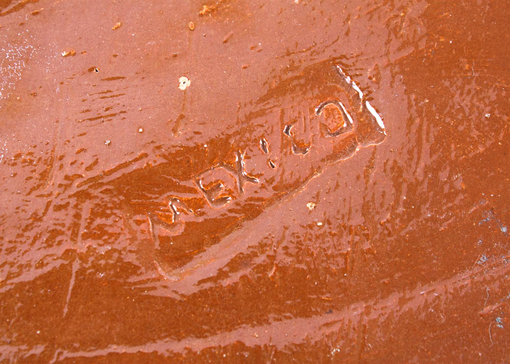 Set of Three Handpainted Mexican Glazed Dishes