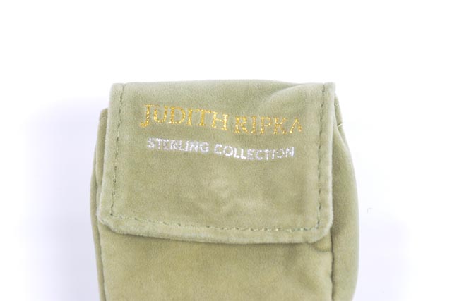 Judith Ripka Sterling and Canary Crystal Ring