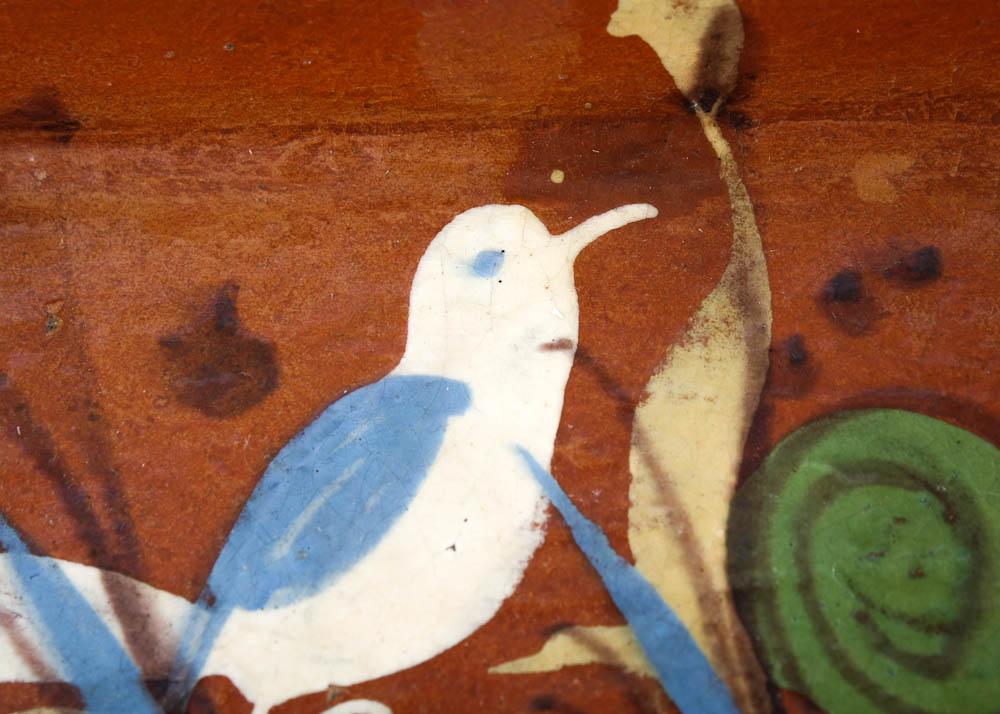 Set of Three Hand Painted Oblong Dishes