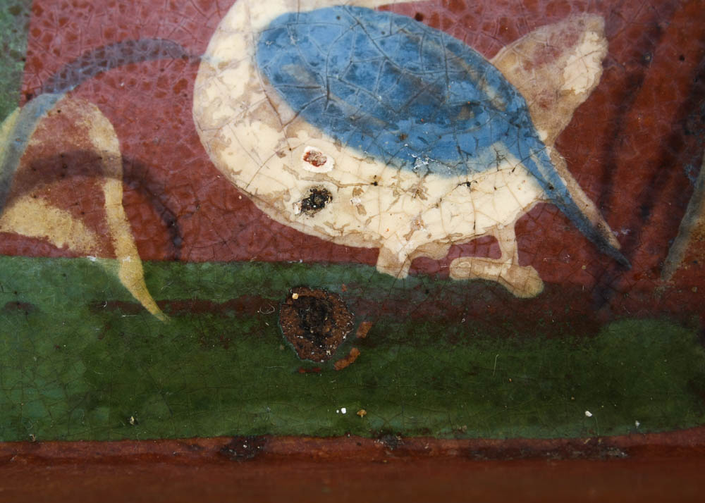 Set of Three Hand Painted Oblong Dishes