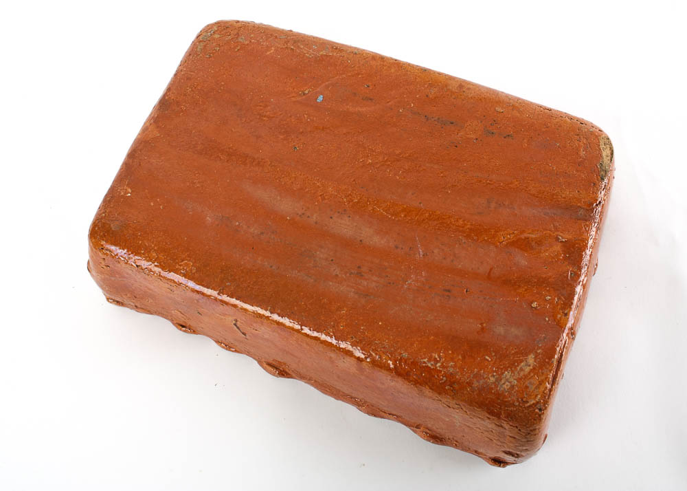 Set of Three Hand Painted Oblong Dishes