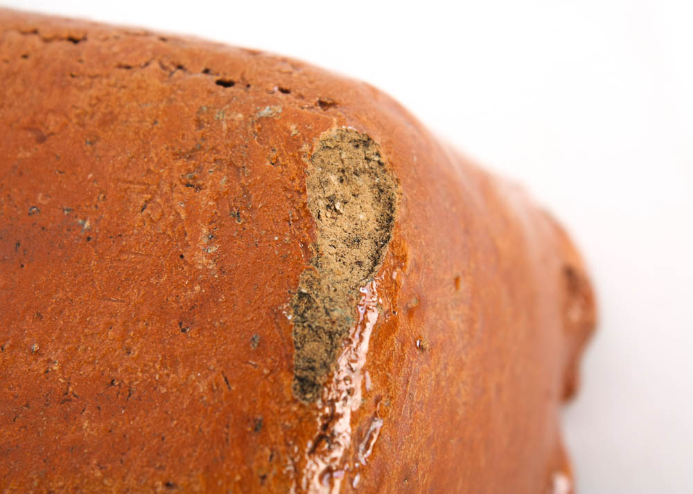 Set of Three Hand Painted Oblong Dishes