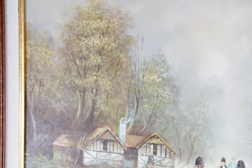 Original Oil on Canvas by Tom Weston