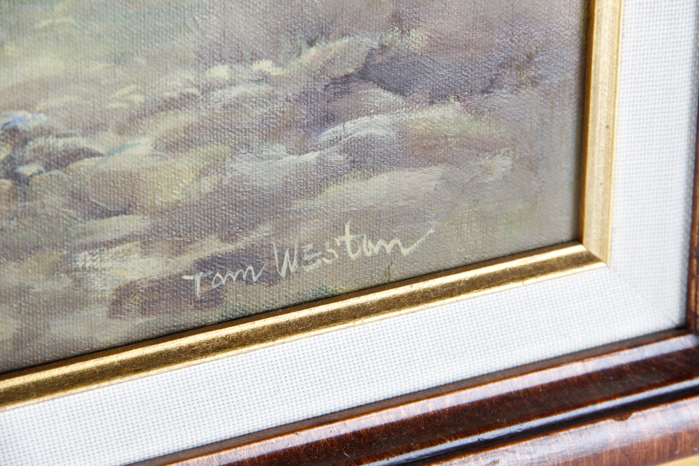 Original Oil on Canvas by Tom Weston