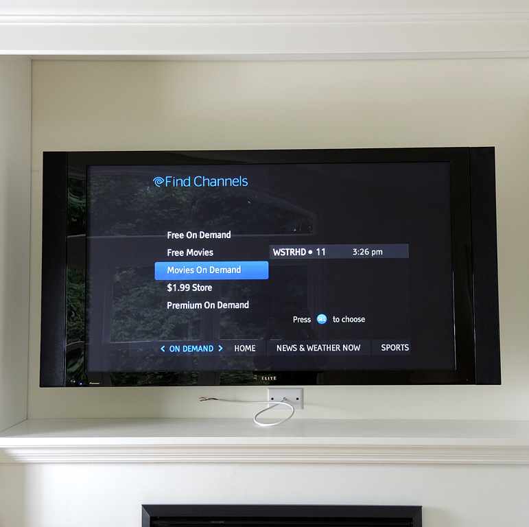 Pioneer Elite 50" Plasma TV, Speakers, Wall Mount and Receiver