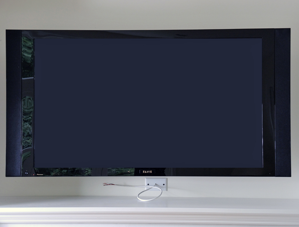 Pioneer Elite 50" Plasma TV, Speakers, Wall Mount and Receiver