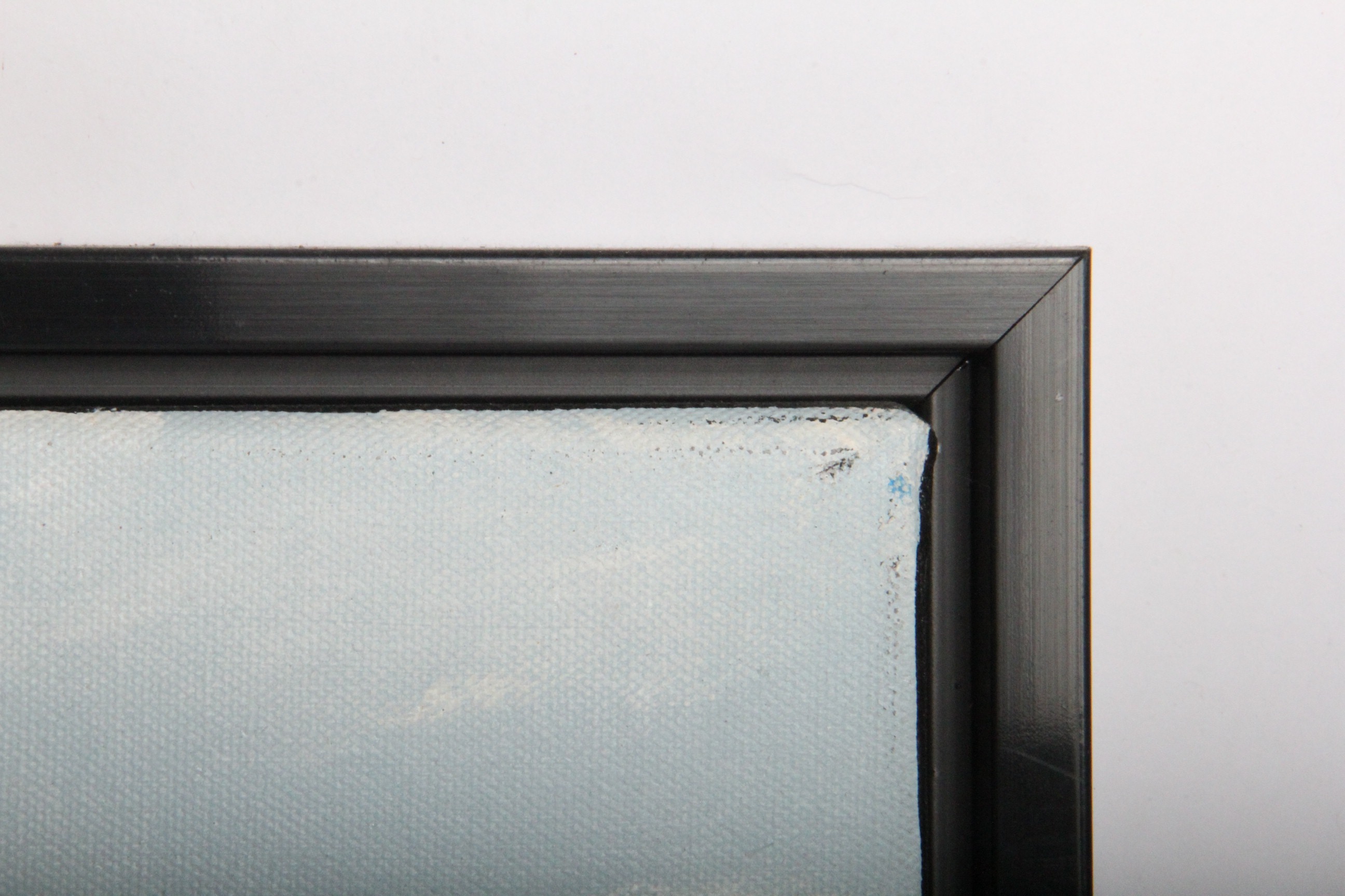 Pair of Laura Belanger French Country Theme Framed Oil Paintings on Canvas