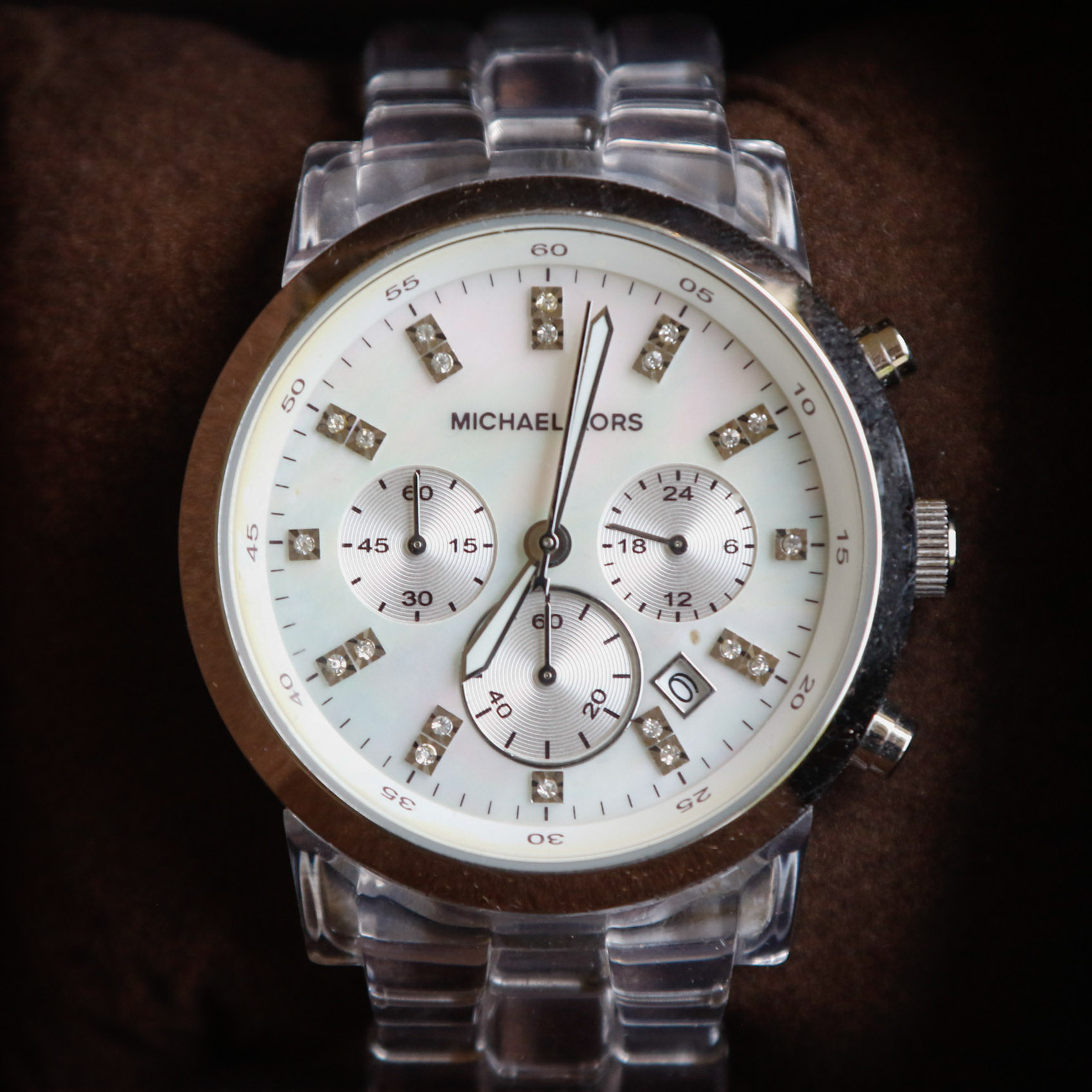 Michael Kors MK5235 Acrylic Strap Watch