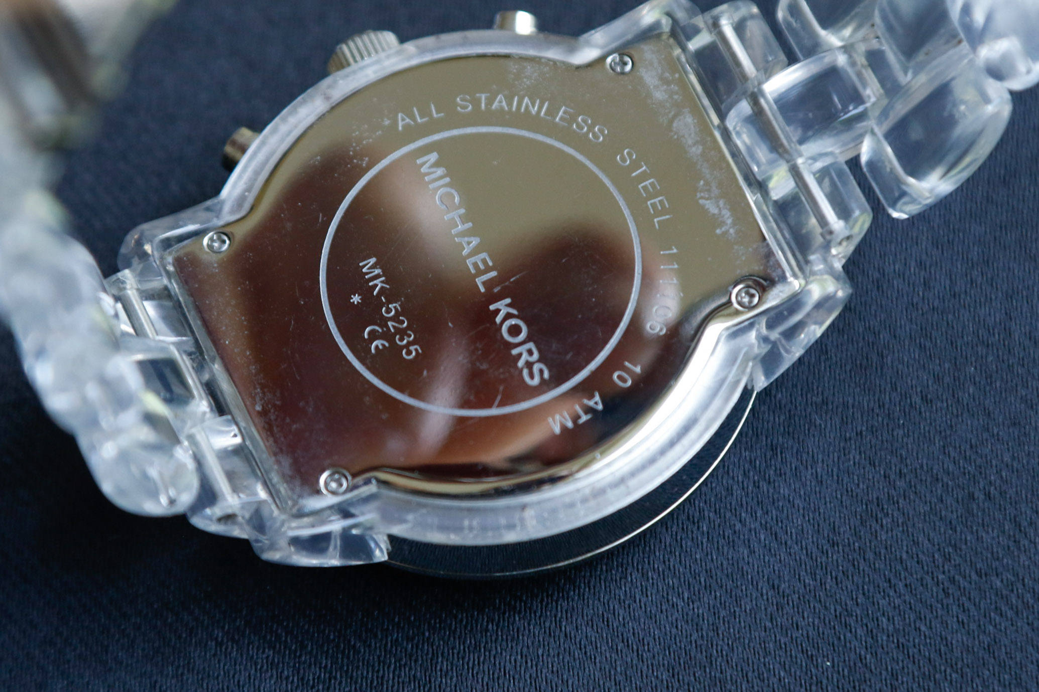 Michael Kors MK5235 Acrylic Strap Watch