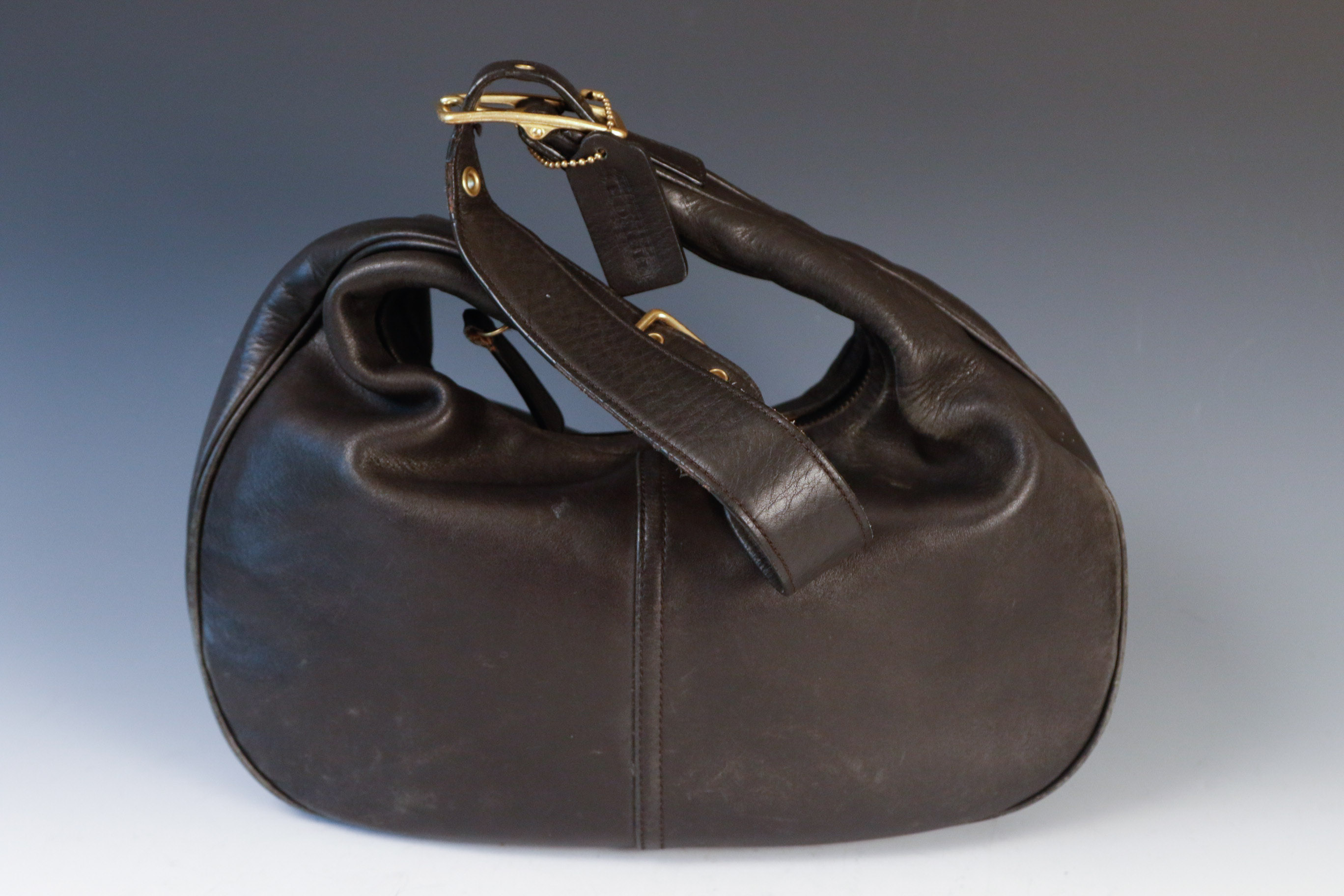 Coach Vintage Leather Messenger Bag and Purse