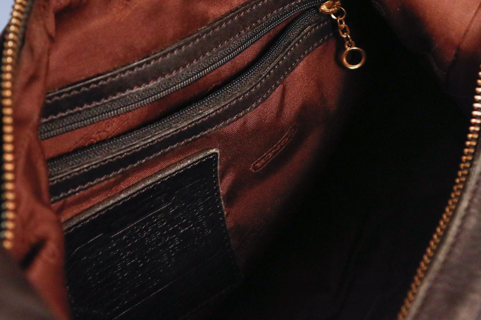 Coach Vintage Leather Messenger Bag and Purse