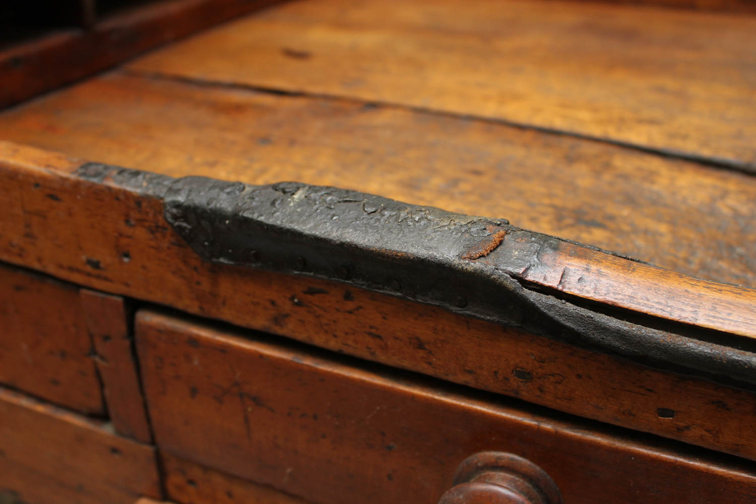 19th Century Pine Cobbler's Bench