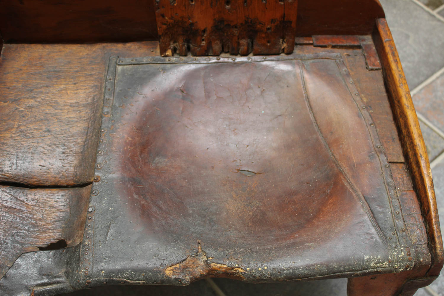 19th Century Pine Cobbler's Bench
