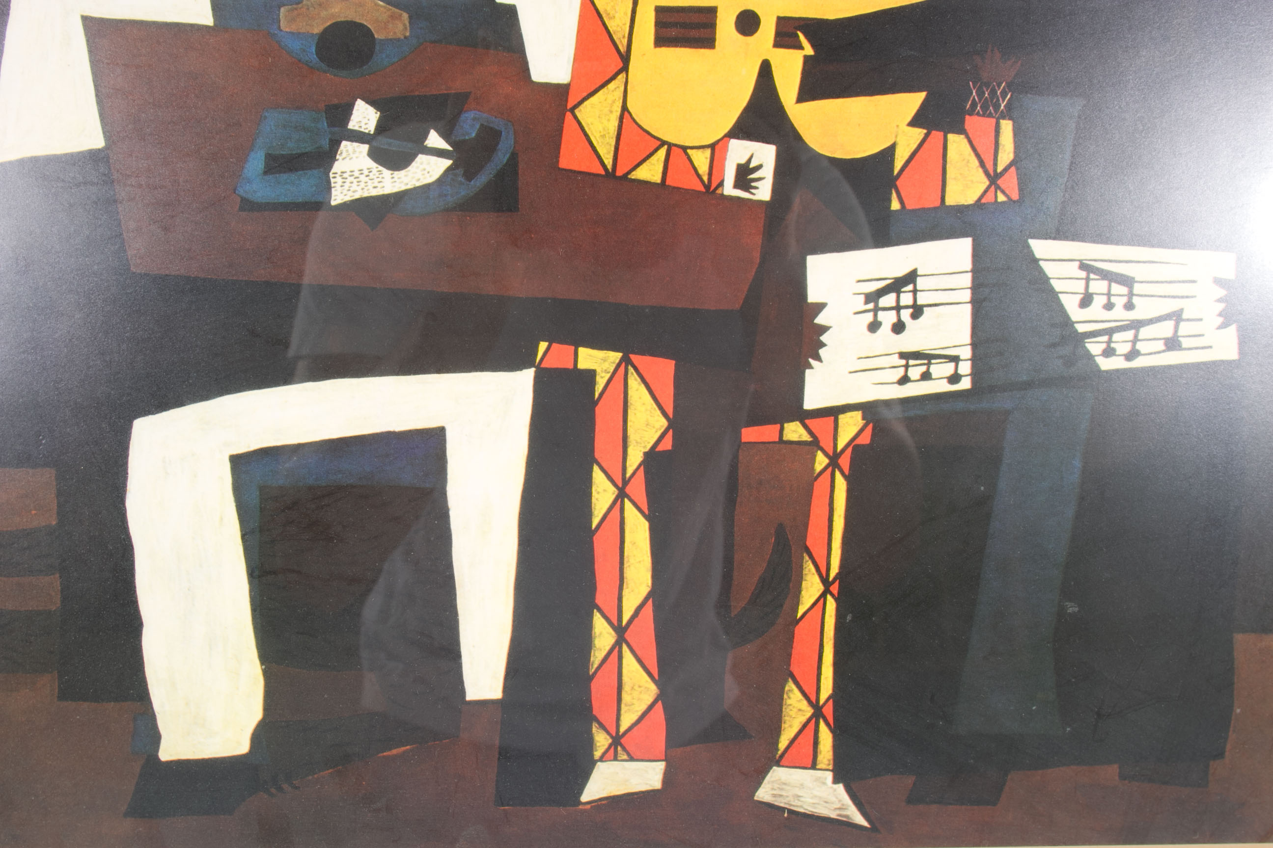 After Pablo Picasso Offset Lithograph "Three Musicians"