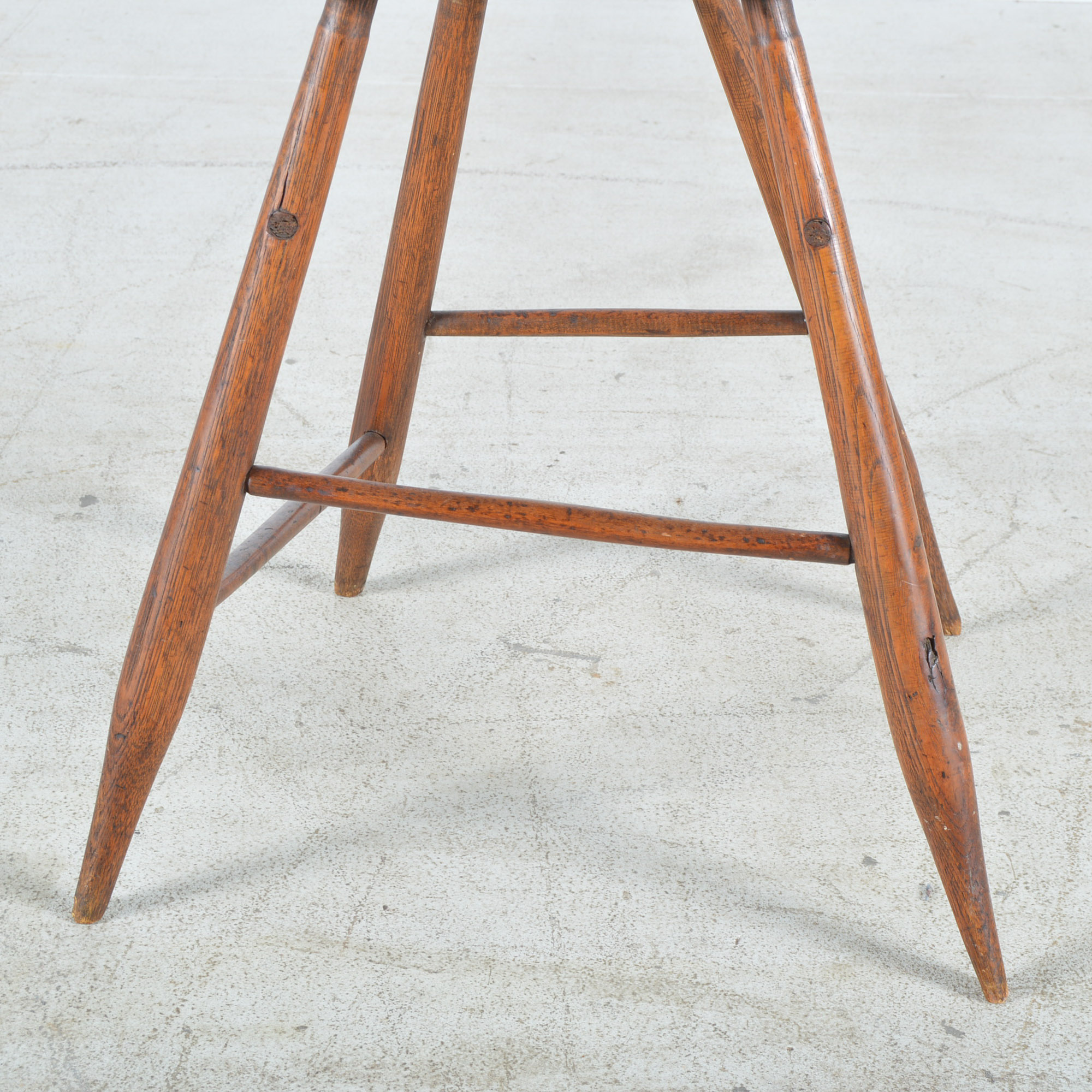 Children's Antique Walnut High Chair