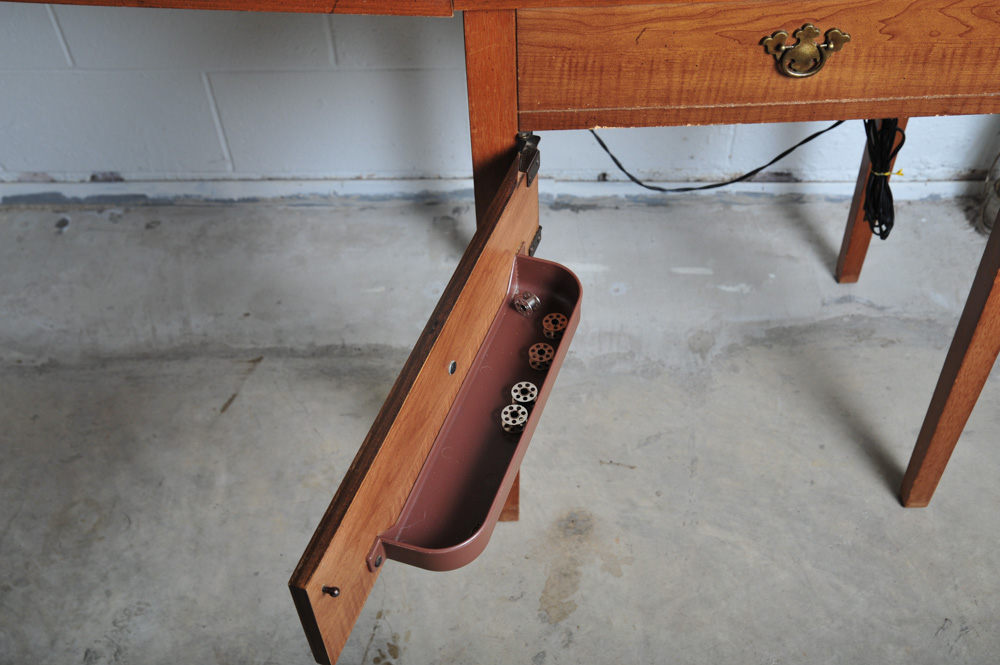 Vintage Sears Kenmore Sewing Machine Table