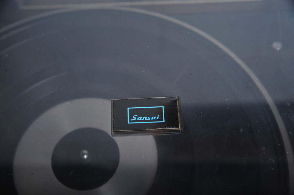 Vintage Sansui Turntable, Receiver and Accessories