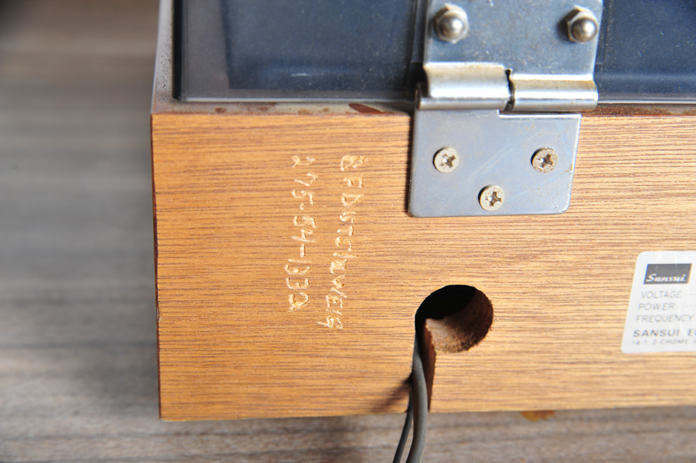 Vintage Sansui Turntable, Receiver and Accessories