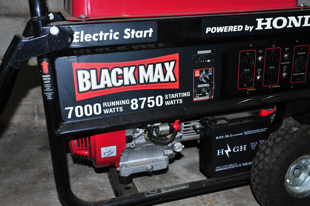 Honda Black Max 7000 Watt Generator