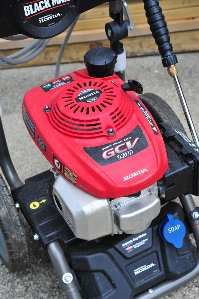 Honda Black Max Gas Powered Pressure Washer