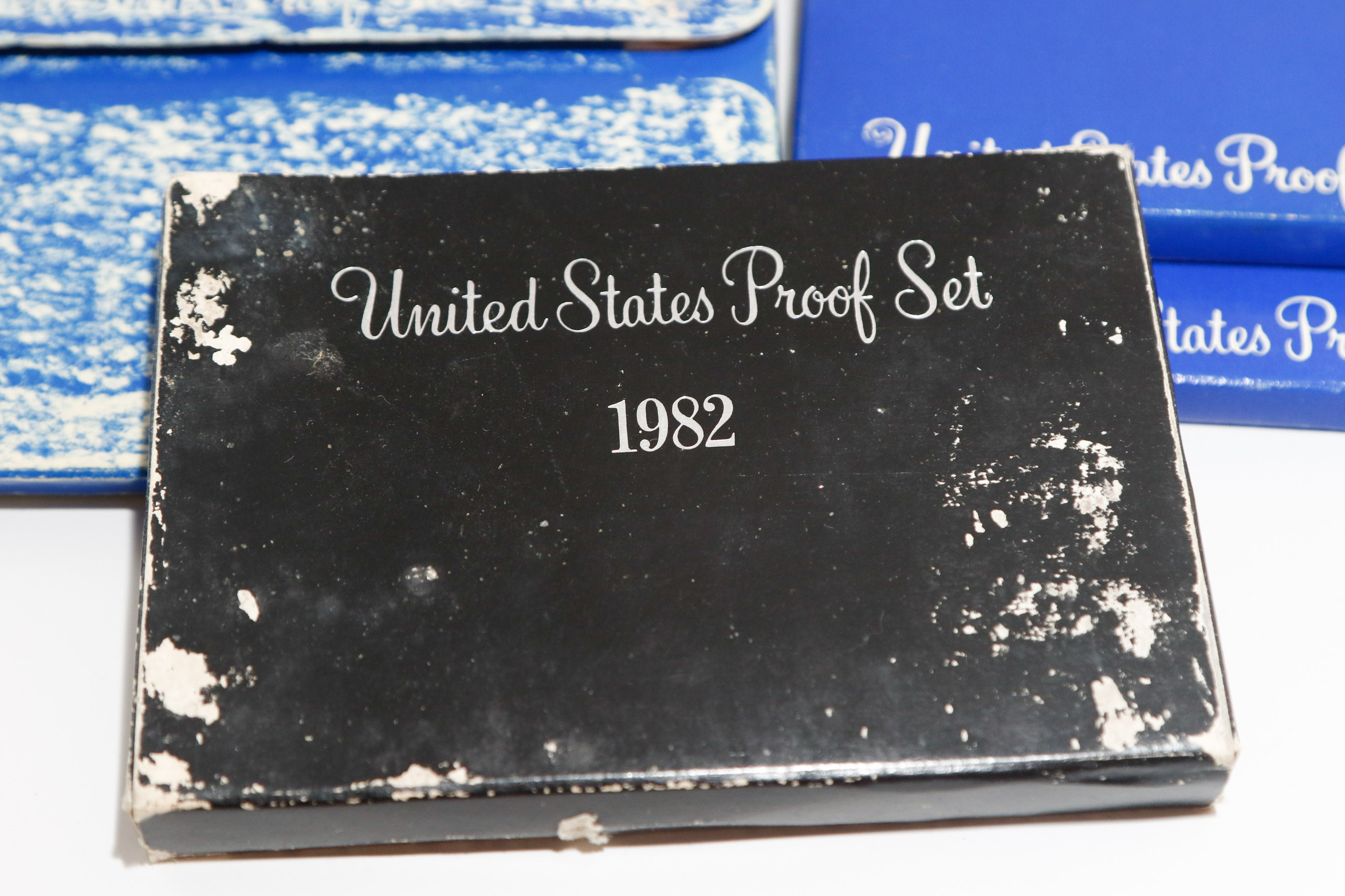 United States Proof Sets 1968-1972, 1980 and 1982