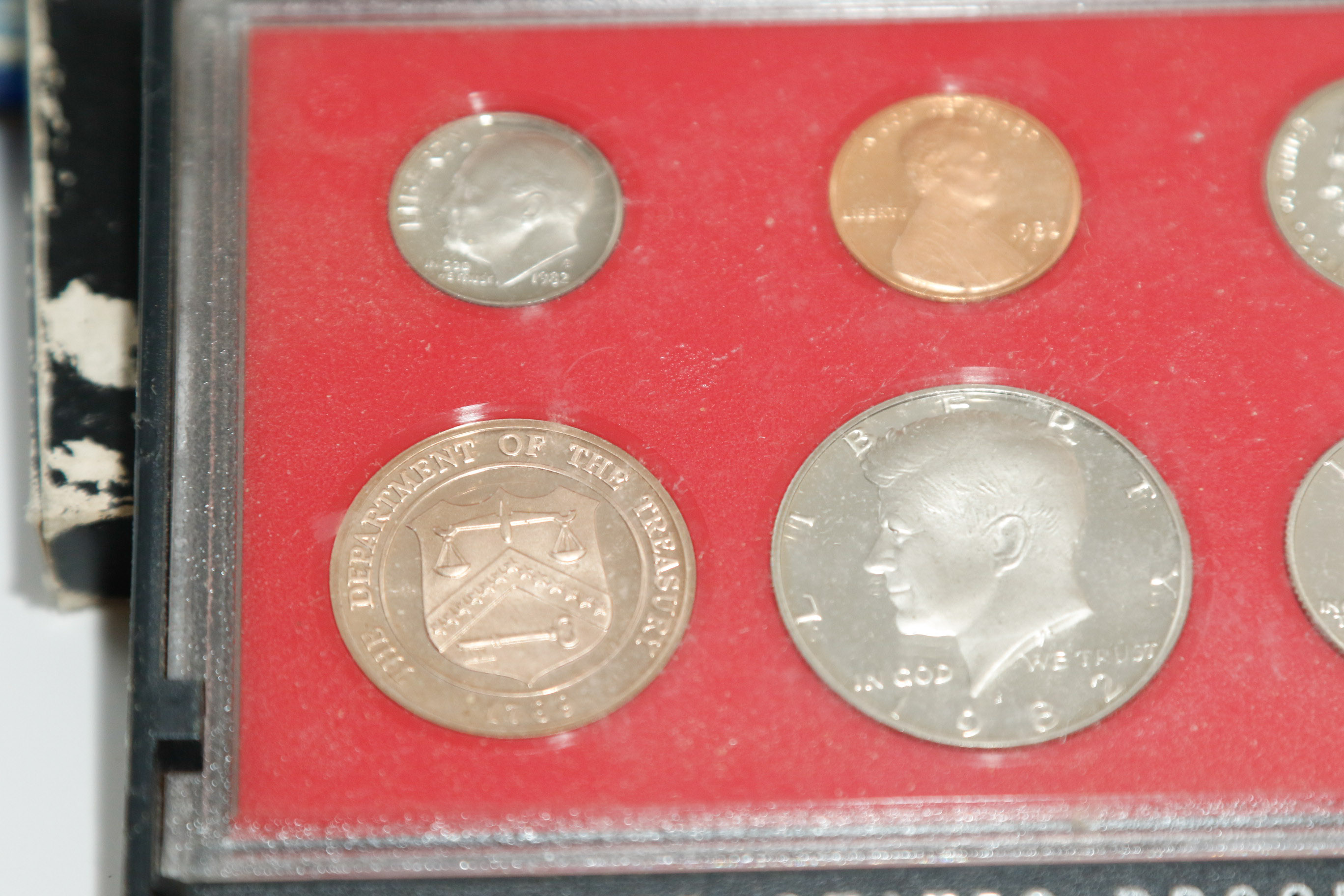 United States Proof Sets 1968-1972, 1980 and 1982