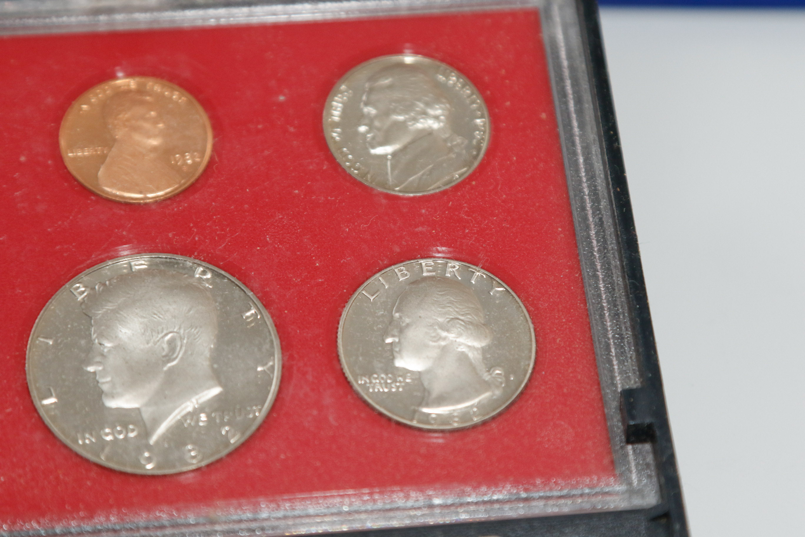 United States Proof Sets 1968-1972, 1980 and 1982