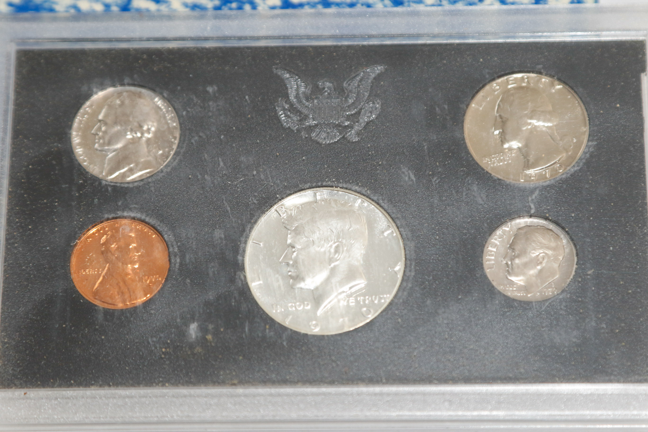 United States Proof Sets 1968-1972, 1980 and 1982