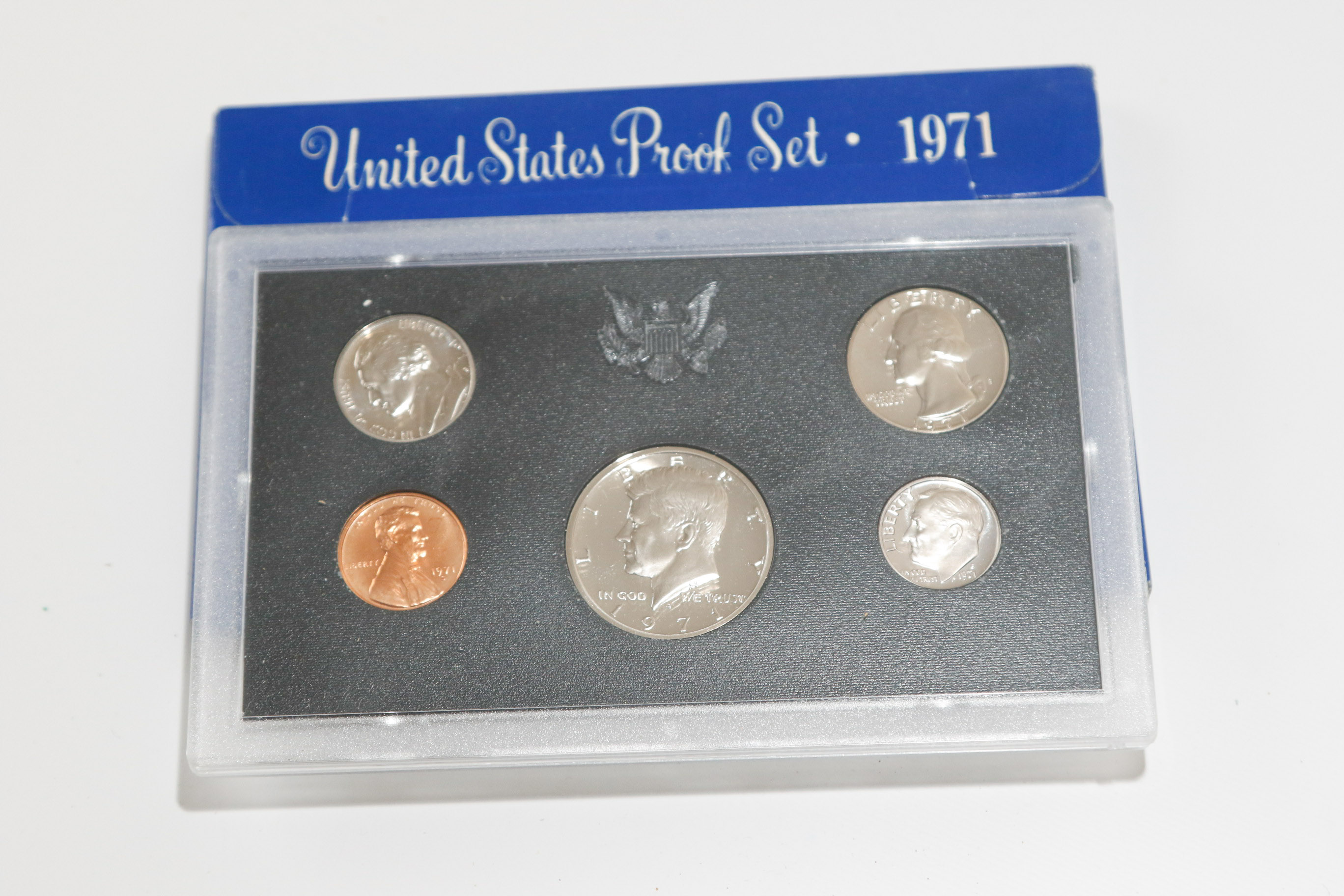 United States Proof Sets 1968-1972, 1980 and 1982