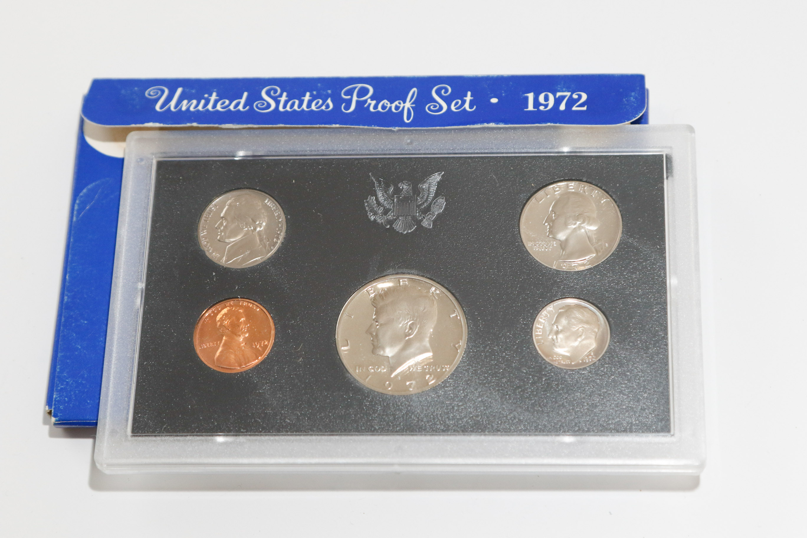 United States Proof Sets 1968-1972, 1980 and 1982
