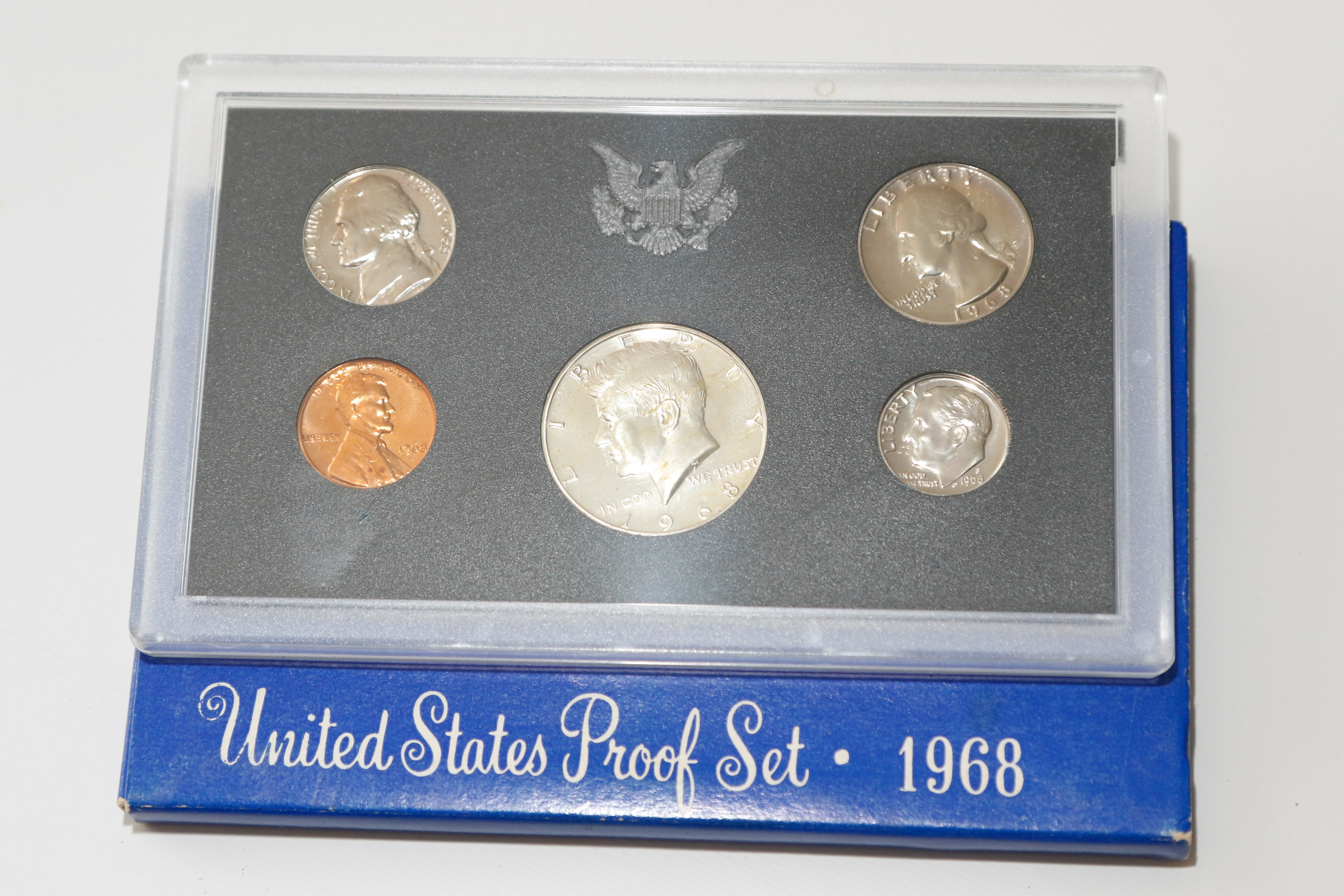 United States Proof Sets 1968-1972, 1980 and 1982