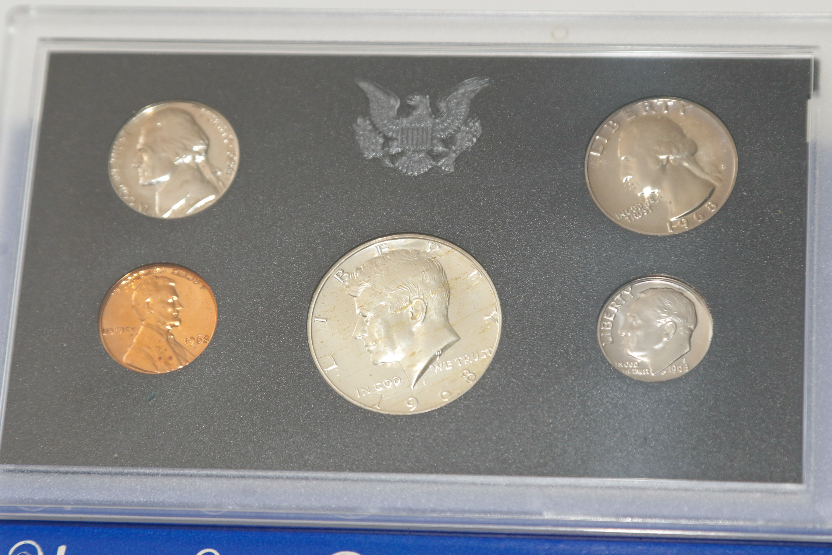 United States Proof Sets 1968-1972, 1980 and 1982