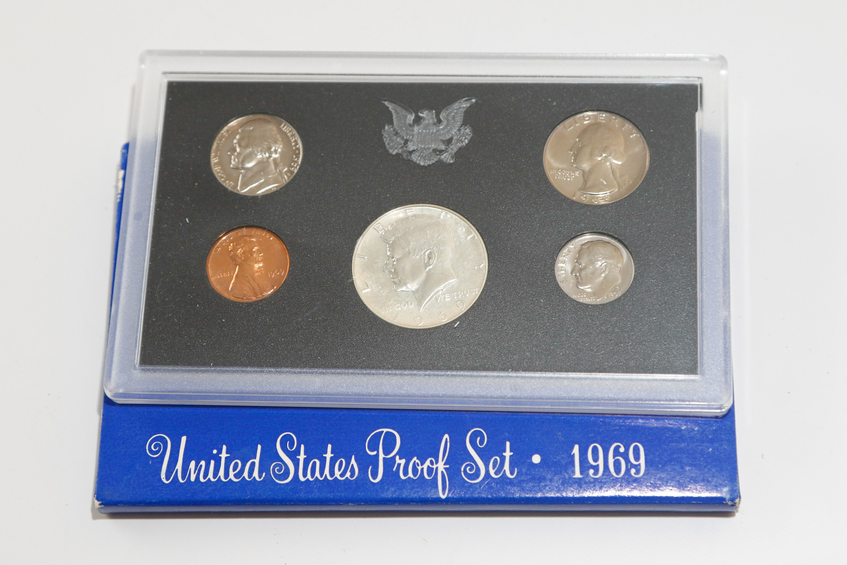 United States Proof Sets 1968-1972, 1980 and 1982