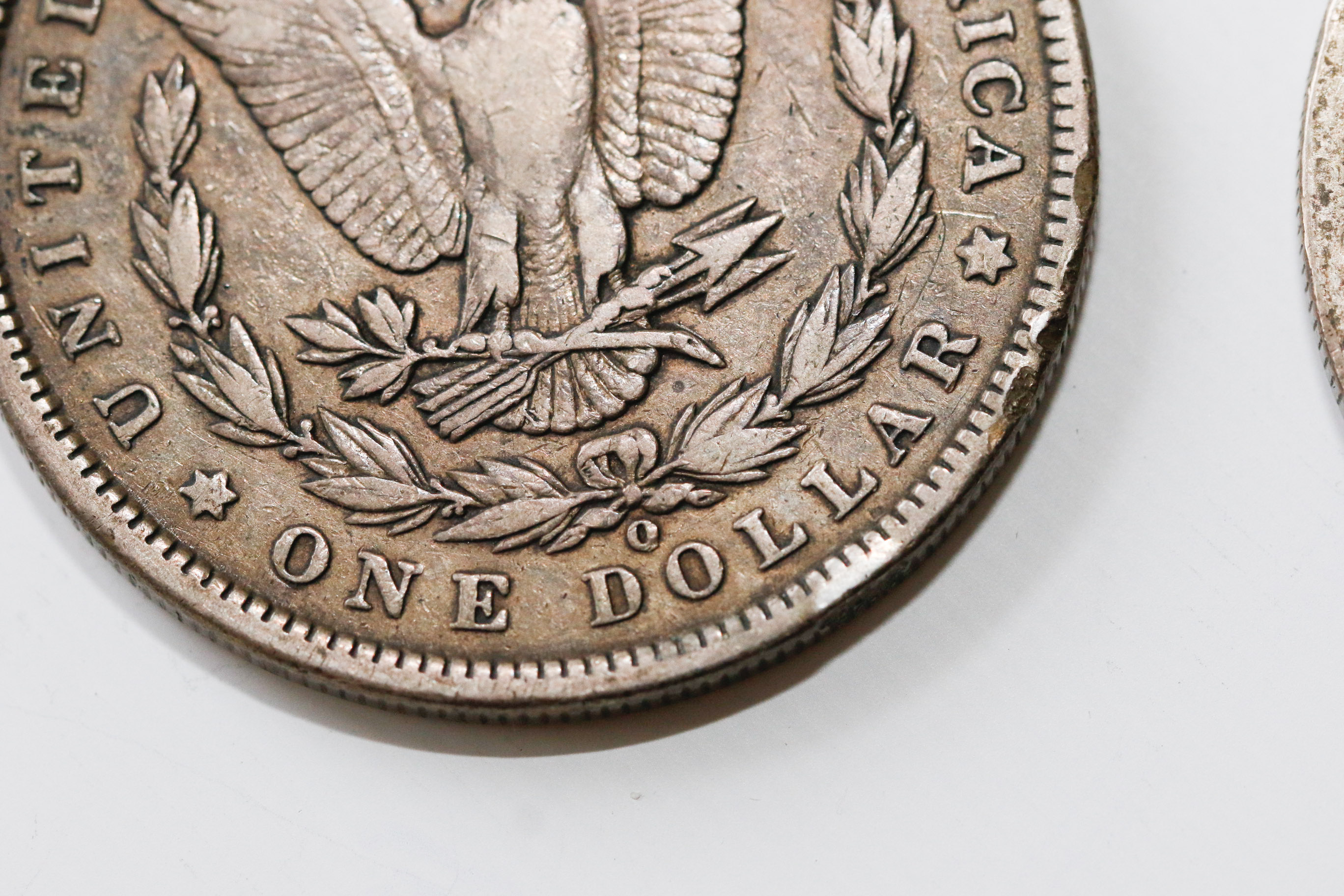 1899 S and 1900 O Morgan Silver Dollars