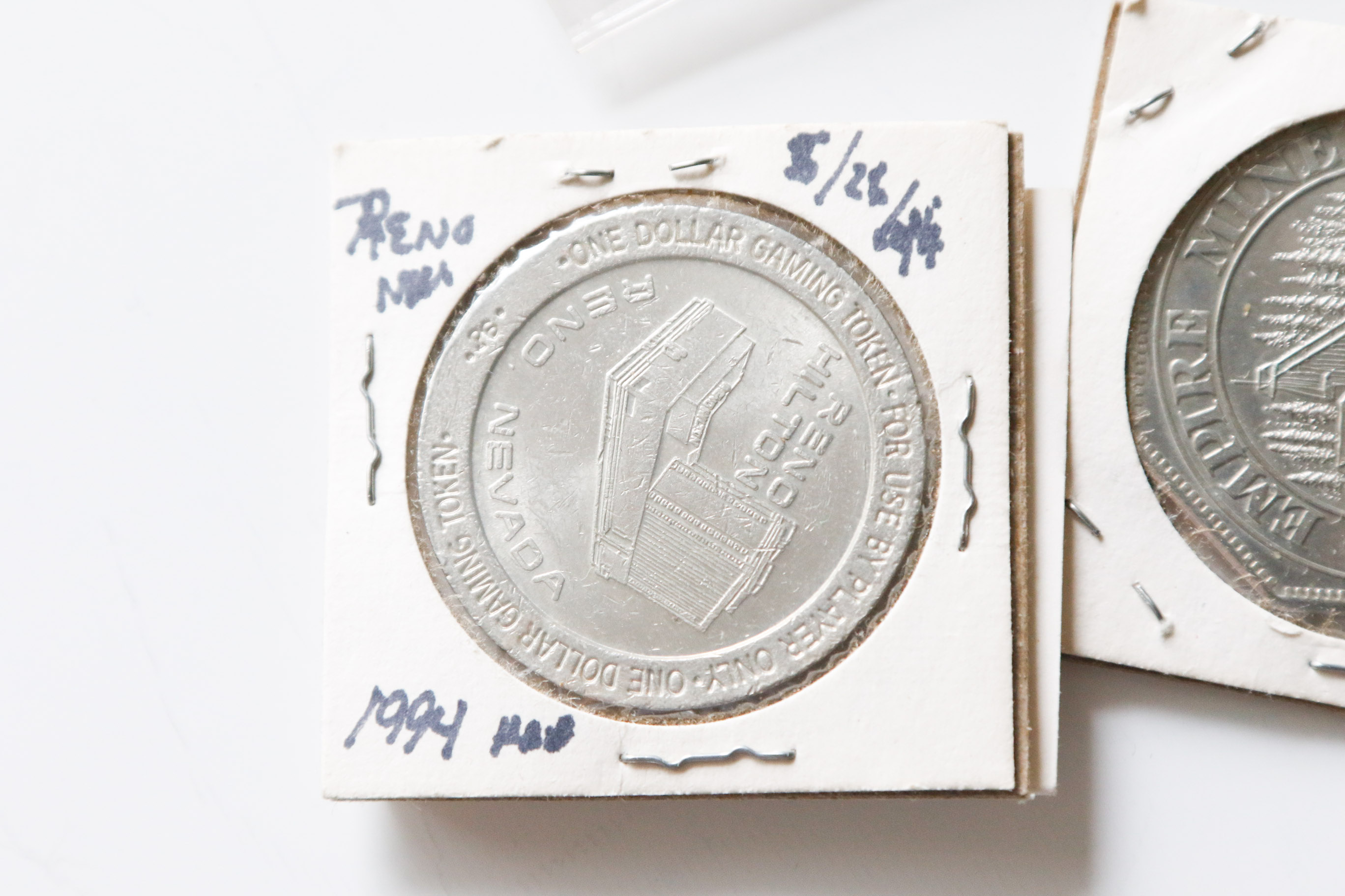 Collection of Gaming Tokens, State and Commemorative Medals