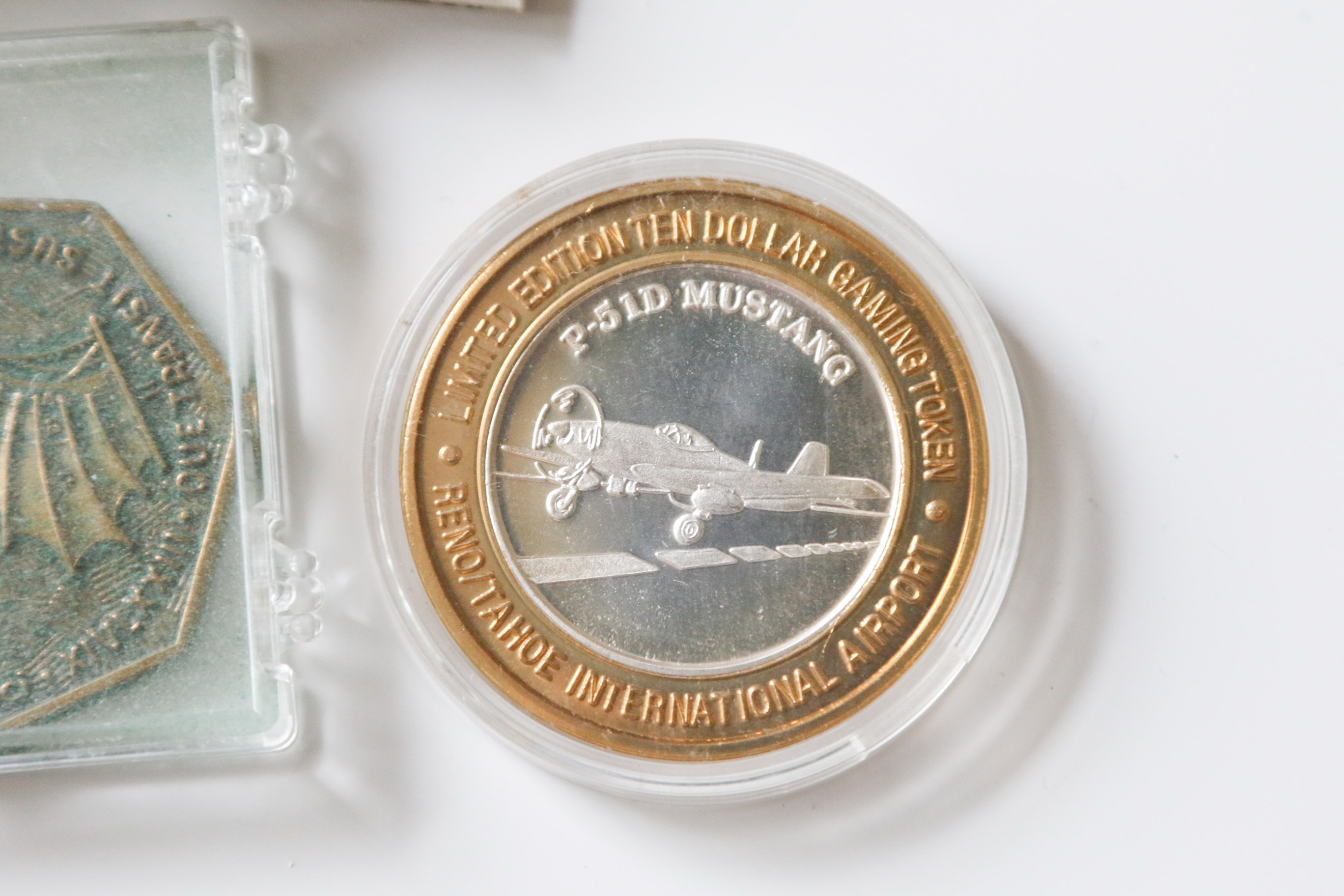 Collection of Gaming Tokens, State and Commemorative Medals