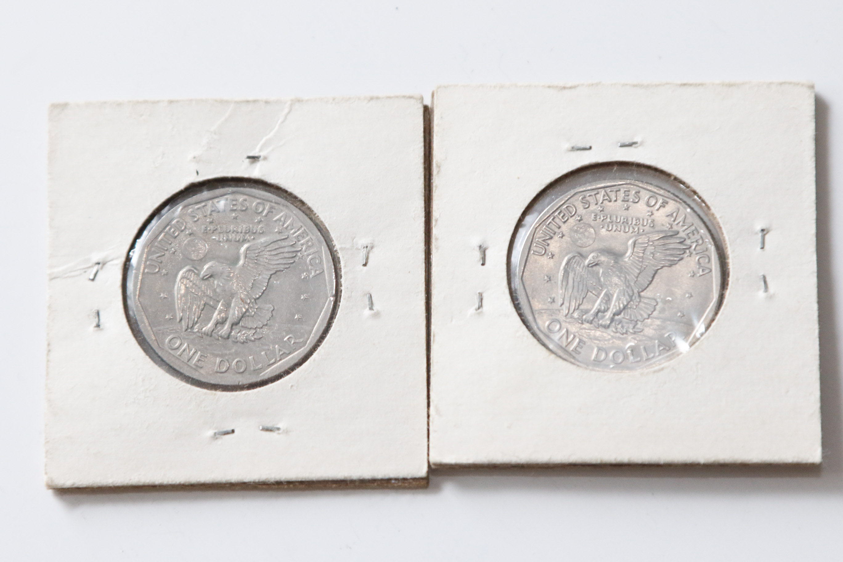 1979 and 1980 Susan B. Anthony Coins