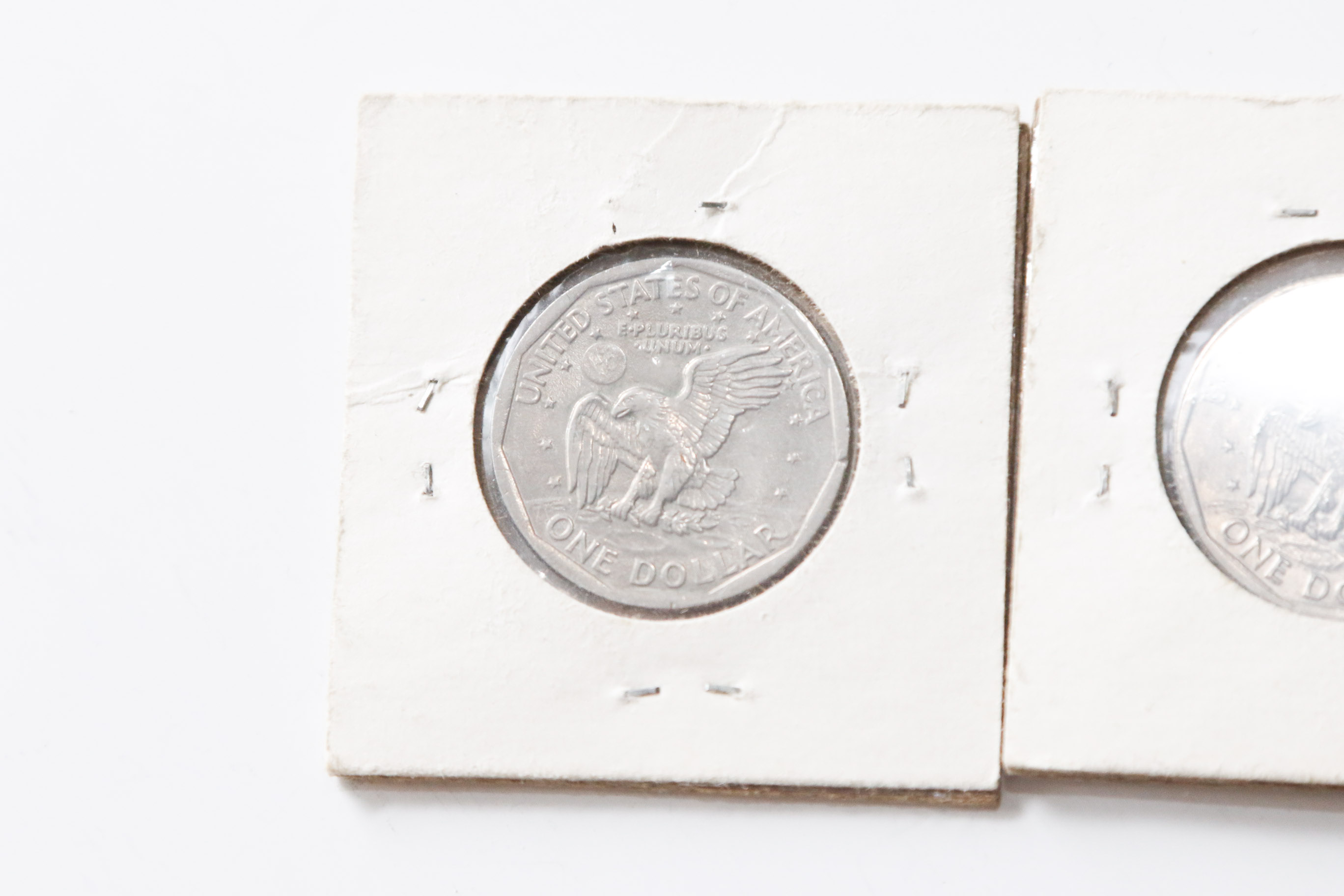 1979 and 1980 Susan B. Anthony Coins