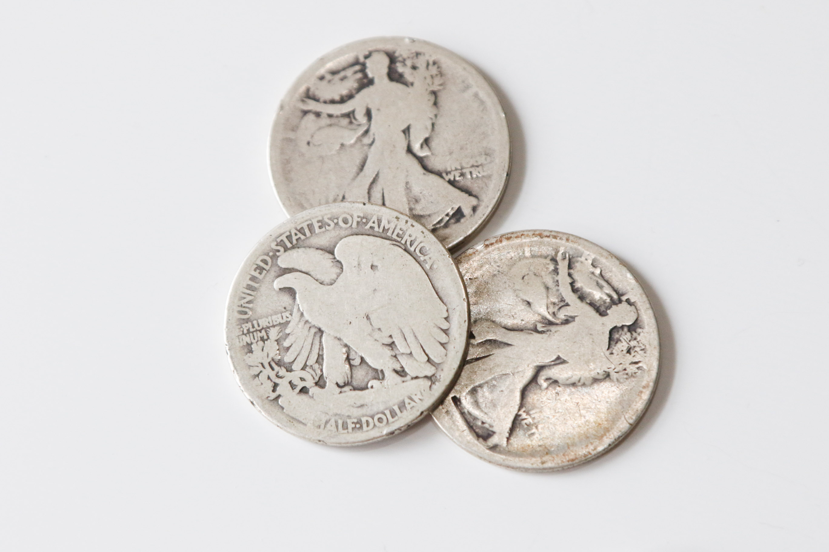 Twenty-Two Walking Liberty Silver Half Dollar Coins