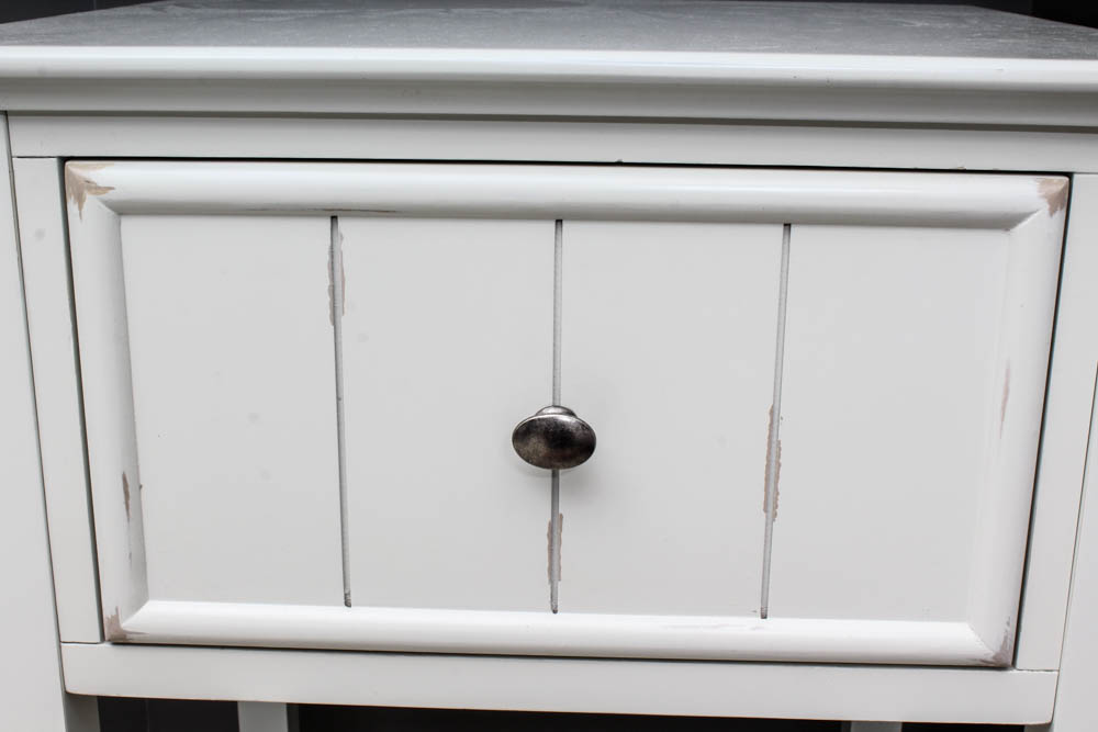 Pottery Barn Distressed Nightstands